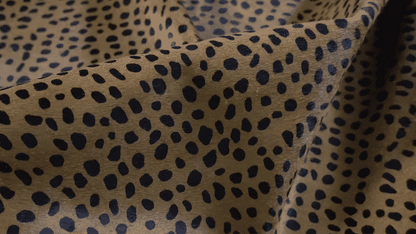Hair-On Print Large Cheetah (black/tan) - United Leather