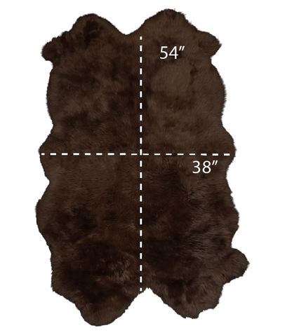 XL 4-Panel Natural Long Shearling