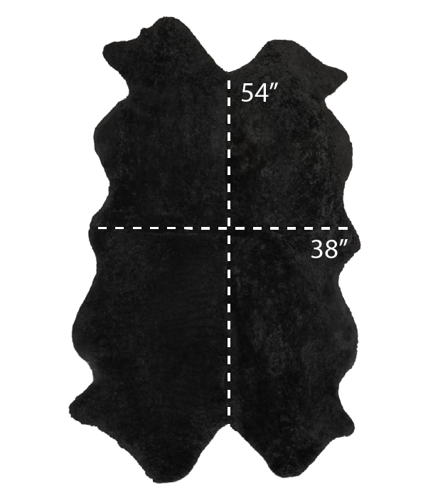 XL 4-Panel Short Curly Shearling