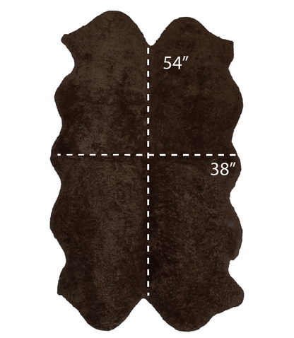 XL 4-Panel Short Curly Shearling