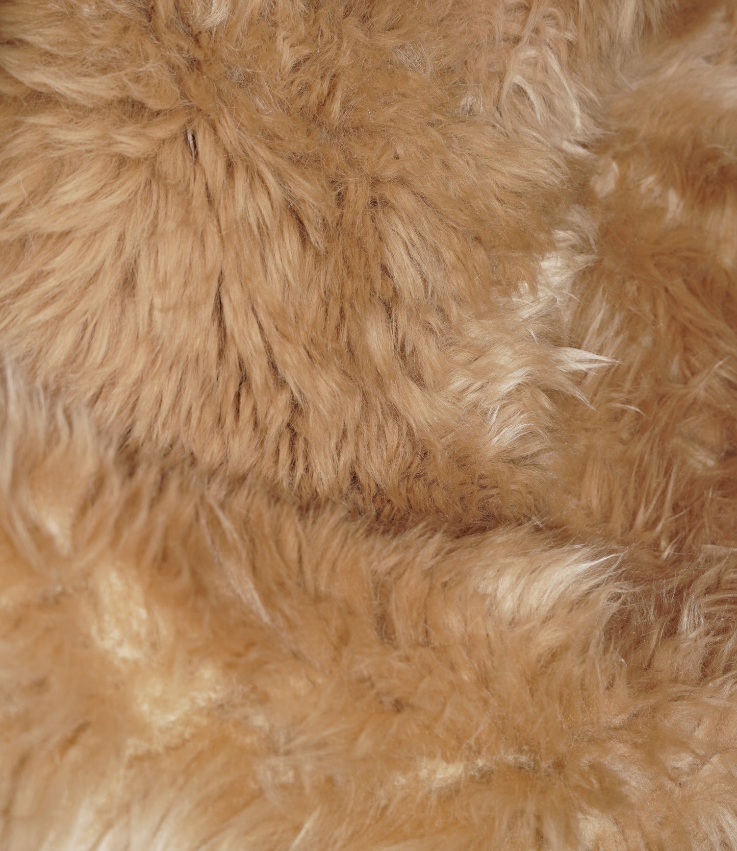XL 4-Panel Natural Long Shearling